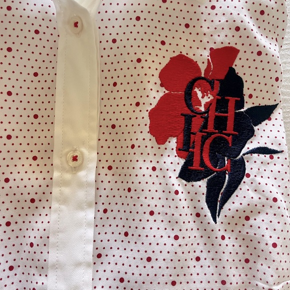 CAROLINA HERRERA 🌹The must-have shirt in cotton! Women Long Sleeve Shirt - Picture 4 of 6